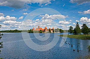 Castle, Trakai, Lithuania.