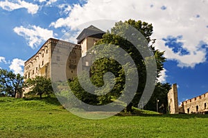 The castle Trencin