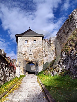 Trenčiansky hrad - Brána