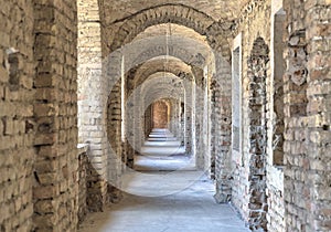 Castle tunnel .