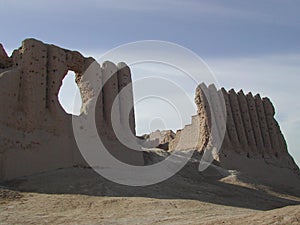 Castle in turkmenistan