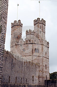 Castle turret.