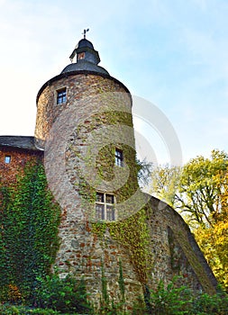 Castle turret, ancient castle