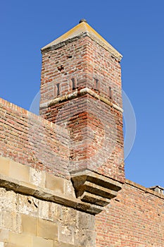 Castle turret on the Inner Stambol Gate, Kalemegdan Fortress, Belgrade