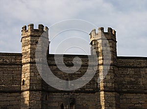 Castle Turrets. photo