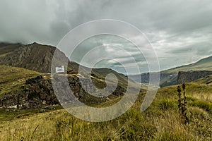 Castle under the clouds