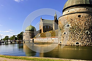 Castle in Vadstena, Sweden, from renaissance era