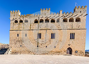 The castle in Valderrobres, Spain photo