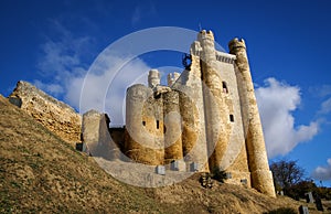 Castle at Valencia de Don Juan, Castilla y Leon, Spain