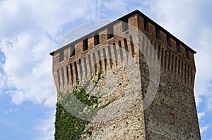 Castle of Varano de' Melegari. Emilia-Romagna. Italy.