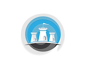 Castle vector icon