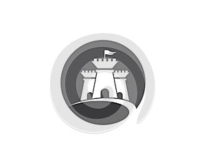 Castle vector icon