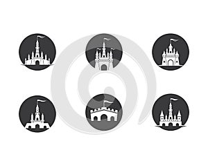 Castle vector icon