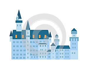 Castle vector illustration.