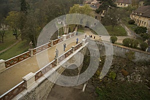 Castle Veveri bridge