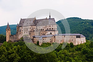 Castle vianden,luxembourg