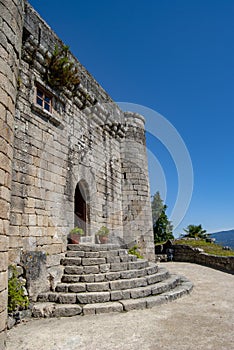 Castle of Villasobroso in the province of Pontevedra in Galicia