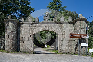 Castle of Villasobroso in the province of Pontevedra in Galicia