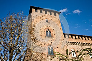 Castle Visconti, Pavia, Italy photo