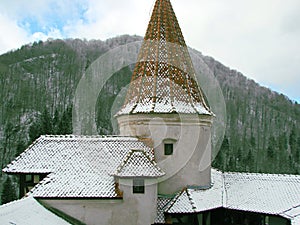 Castle of Vlad Tepes Dracula. photo