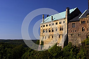 The castle of Wartburg