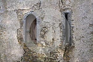 Medieval Castle watchtower window