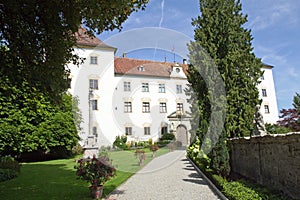 Castle Wolfegg, village Wolfegg, Germany