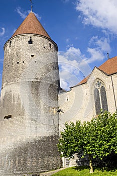 Castle of Yverdon (Switzerland)