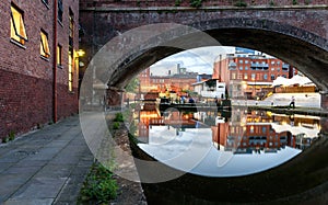 Castlefield canal Manchester