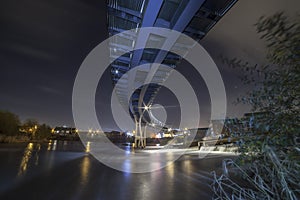 Castleford Footbridge over the River Aire photo