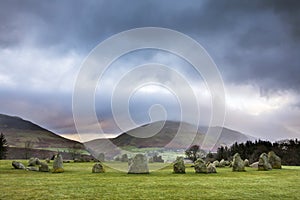 Castlerigg Stone Circle in the Lake District