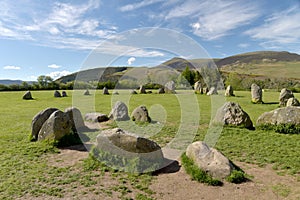 Castlerigg Stone Circle and Skiddaw,