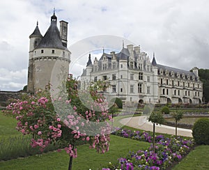 Castles of Loire in France.