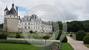 Castles of Loire in France.