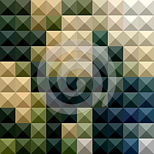 Castleton Green Abstract Low Polygon Background