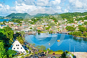 Castries, St Lucia, Eastern Caribbean