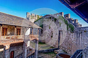 Castro Caldelas castle, in Orense, Spain photo