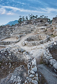 Castro de Santa Tecla in Galicia photo