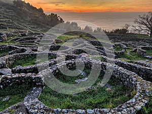 Castro de Santa Trega, Galicia, Spain