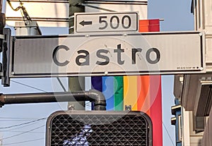 Castro District Rainbow Flags