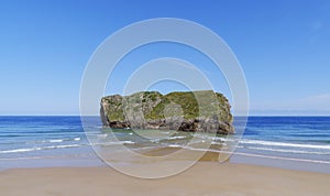 Castru and San Martin beach, Llanes, Asturias