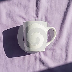 Casts a distinct shadow to the left, indicating a light source from the