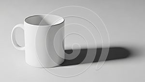 Casts a long shadow to the right indicating a light source from