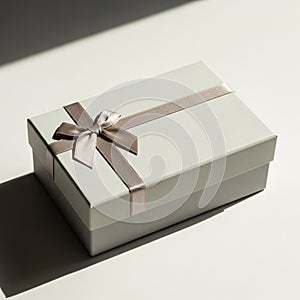 Casts a soft shadow on the light background, indicating a light