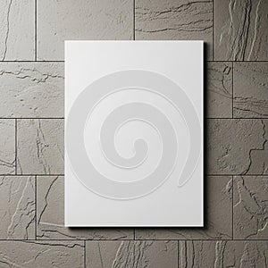 And casts a subtle shadow on the wall suggesting a light source