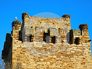 casttle of Quintana of Marco, León, Zamora, Spain