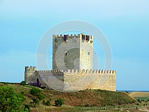 casttle of Tiedra in the hill photo
