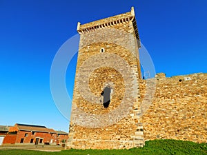 casttle of Villanueva of Jamuz, León, Zamora, Spain