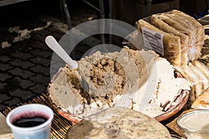 Casu Marzu chhese with worms