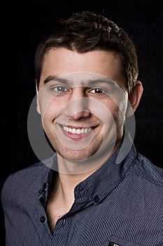 Casual Man Portrait - Smiling